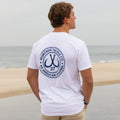 Montauk Tackle Circle Logo Graphic Cotton Tee Shirt